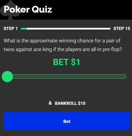 <Poker Quiz
